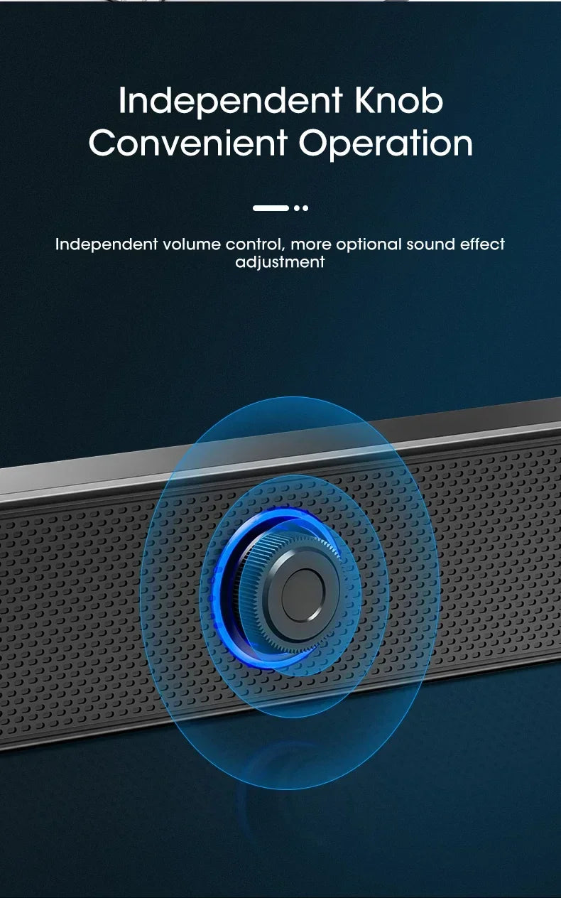 Computer Desktop High-quality Bluetooth Wired Dual-purpose High-volume Microphone Two-in-one Speaker Home Surround Audio System Lootquake LLC