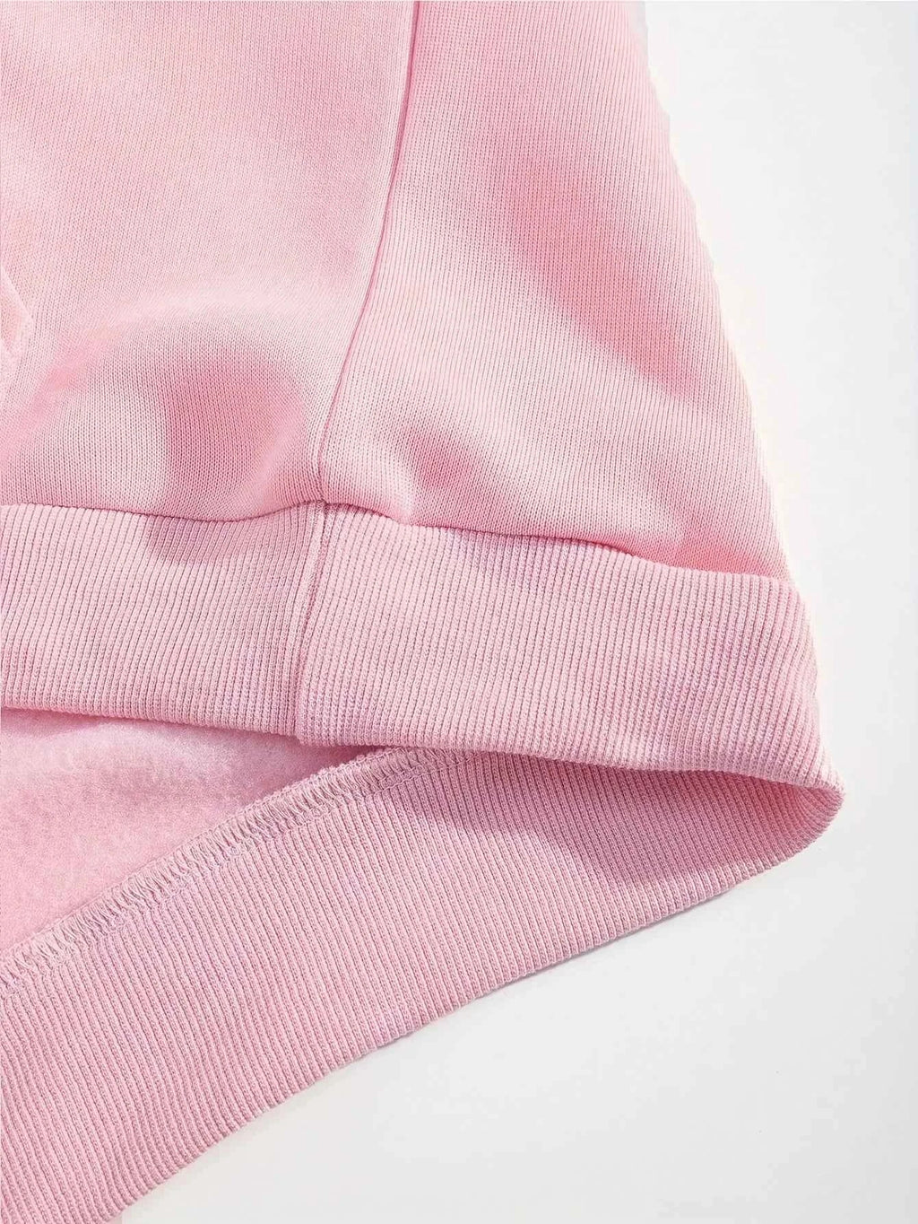 Women's Heart Print Hooded Sweatshirt THRIXINE