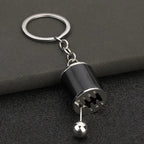Personalized Keychain Creative Metal Mini Car Parts Manual Transmission Auto Keyring Accessories Key Ring Chain Men Lover Gift Lootquake LLC