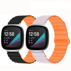 Fitbit Versa & Sense Silicone Band - Comfortable Design - SJB-DIAMOND ELITES