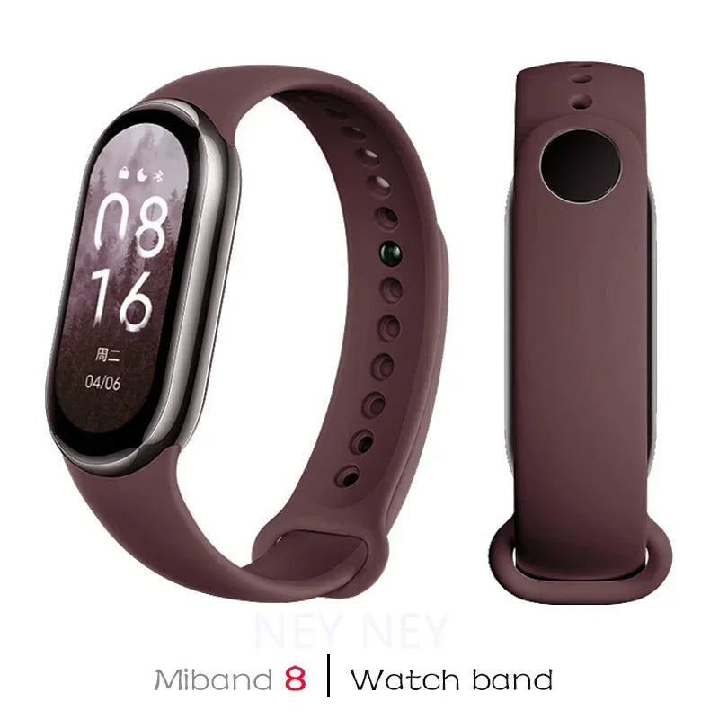 Sport Watchbands For Xiaomi Mi band 8-9 NFC Replacement miband9/8 silicone Bracelet waterproof Strap smart mi band 9 Accessories Lootquake LLC