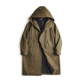 Maden Retro M51 Hooded Windbreaker Loose Fit Cotton Zipper Mid-length Jacket Versatile Solid Color Outerwear for Men's Autumn Lootquake LLC