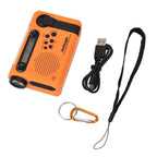 SolarWave 2000: 3-in-1 Crank Radio & Power Bank THRIXINE