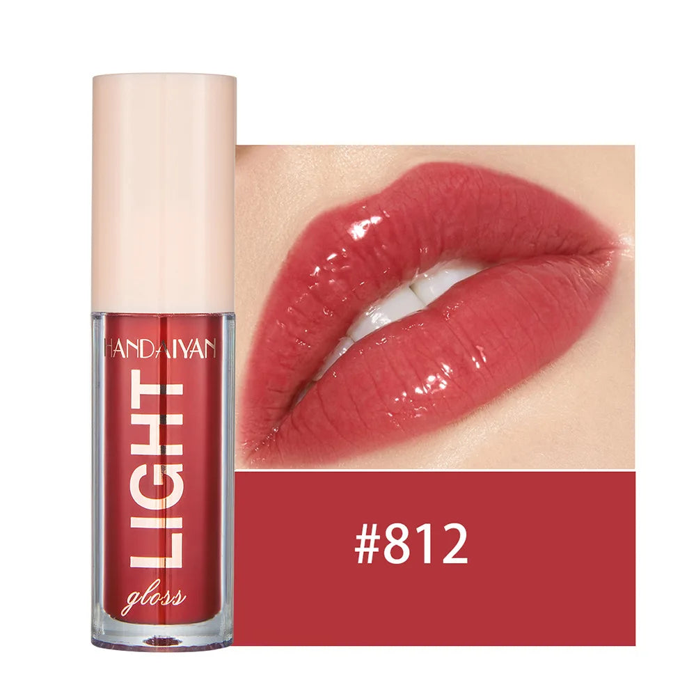 Mirror Lipgloss Moisturizing Sexy Lips Plumper Long Lasting Red Lip Gloss Tint Makeup Jelly Lip Glaze Cosmetics Lip Oil Lootquake LLC