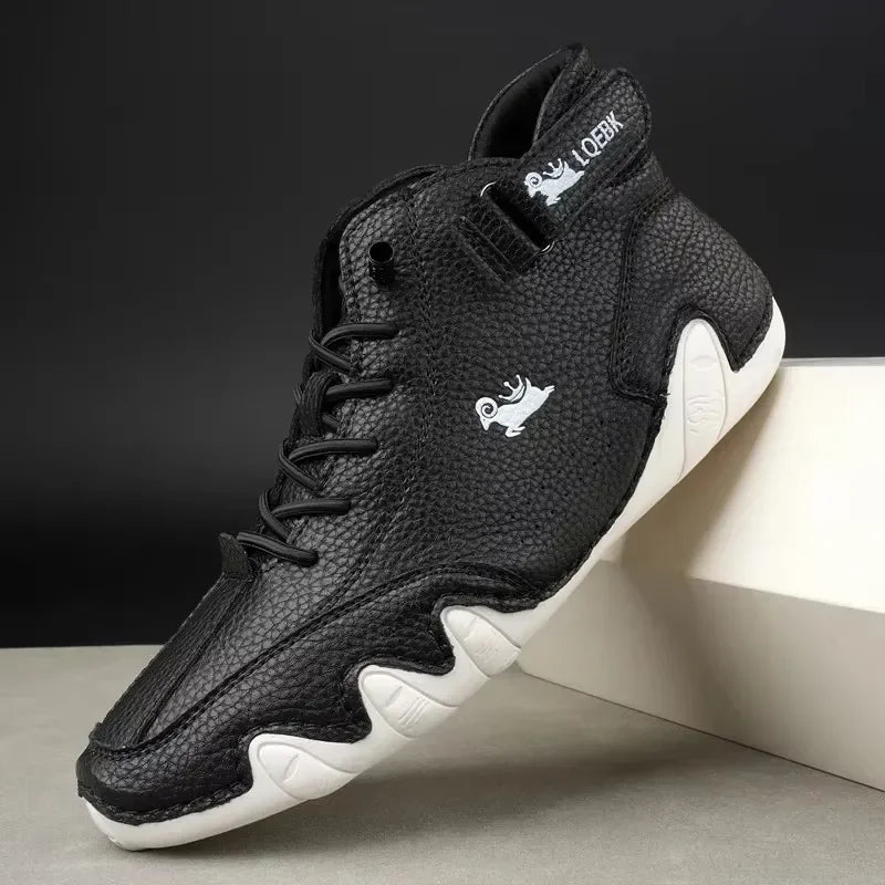 New Women's High Top Shoes Summer Fresh Fashionable Comfortable Soft Soled Ankle Boots Breathable Trendy High-quality Loafers Lootquake LLC
