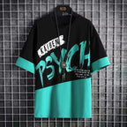 Men Casual T Shirt Letter Printed T-Shirt Hip Hop Y2K Streetwear Fashion Sport Gym Summer Washed Tops Men Clothing Trends 반팔 남자 Lootquake LLC