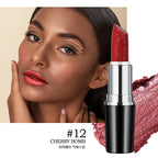 Makeup Non-sticky Non-fading Lipstick Pearlescent Long-lasting Moisturizing Fine Glitter Lip Gloss Hydrating Waterproof Lips Hot Lootquake LLC