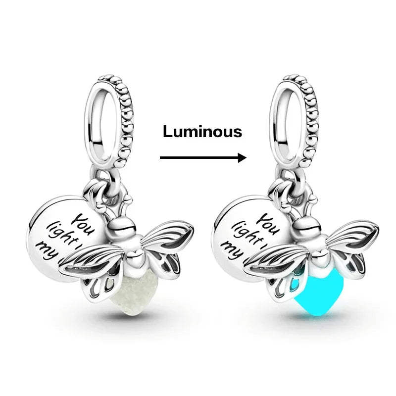 MINISO Charms Beads 925 Sterling Silver For 925 Original Harry 3mm Potter Bracelets Women Pendant DIY Jewelry Make Gifts Lootquake LLC