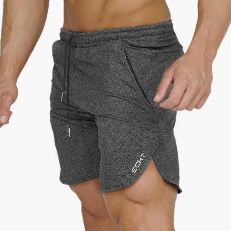 Cotton Casual Shorts Men Gym Fitness Running Sportswear - SJB-DIAMOND ELITES