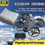 NEW for Genuine X226VR/X226 Mini Drones 8K Professional Remote Control Helicopter Plane RC Dron with Screen Quadcopter Toys Gift