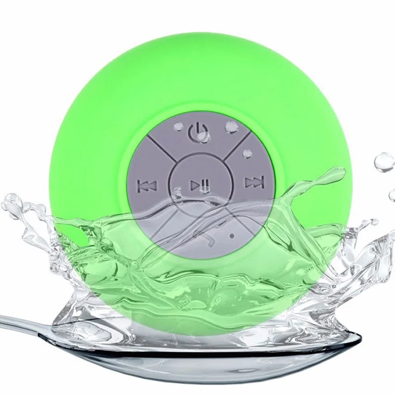 Wireless Bluetooth Speaker Audio Waterproof Easy-Access Control Buttons Music Player for Office Car Home Shower Lootquake LLC