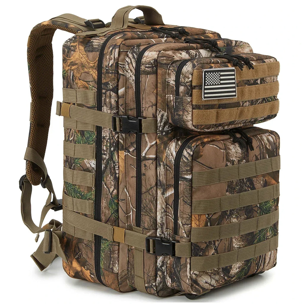 Outdoor Tactical Backpacks 45L Large Capacity Man 3 Days Molle Assault Bags For Outdoor Trekking Camping Backpack
