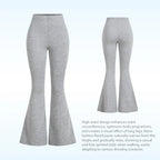 Women's High Waist Yoga Flare Pants THRIXINE