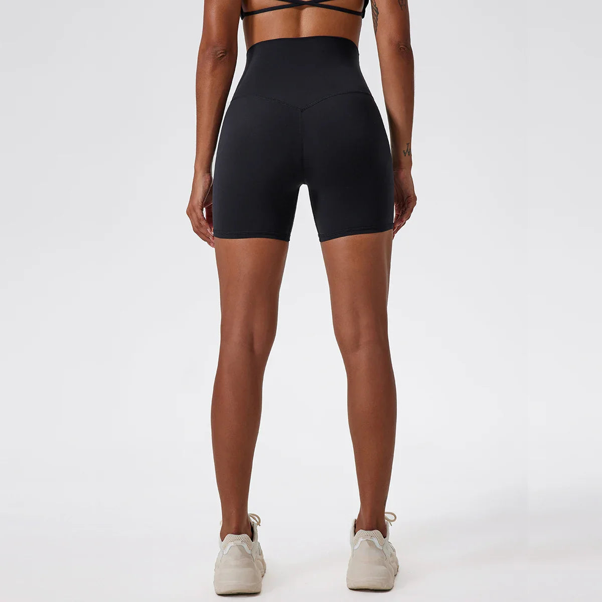 Ultra Comfort High-Waist Yoga Shorts THRIXINE