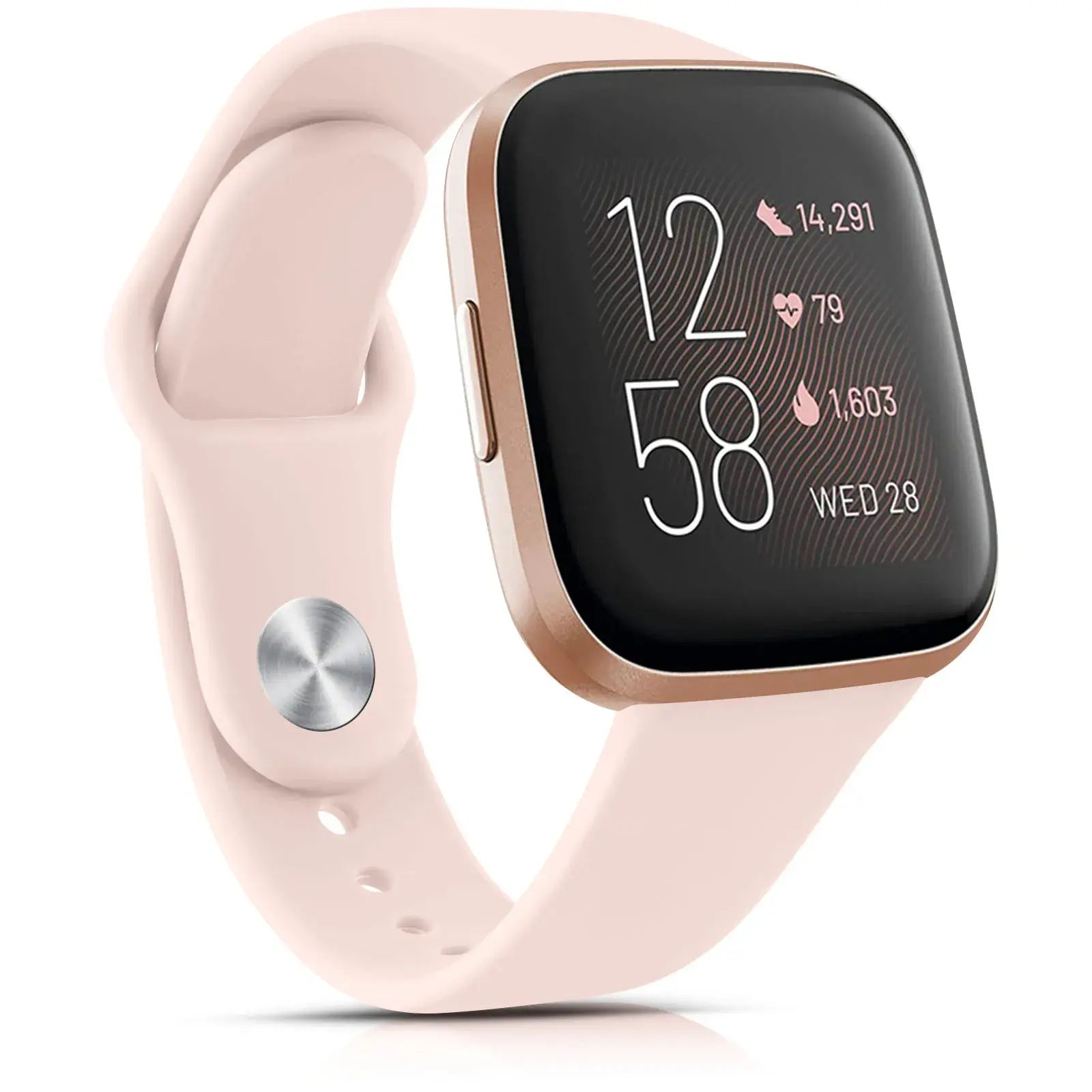 Fitbit Versa & Sense Silicone Band - Soft Colorful Straps - SJB-DIAMOND ELITES