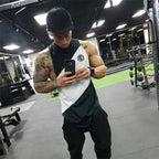 MuscleFlex Stringer Vest: Gym & Hip Hop Tank