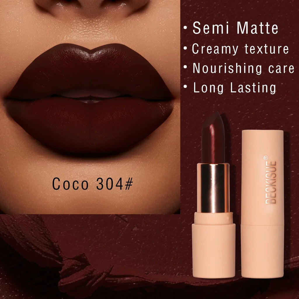 Bare Matte Silky Matte Lipstick Long-lasting Waterproof and glossy finish, Easy to color Lootquake LLC