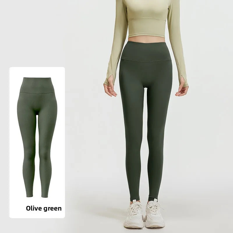 ElevateFit High-Waist Shaping Yoga Leggings - SJB-DIAMOND ELITES