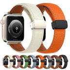 Apple Watch Leather Band - Premium Stylish Strap with Buckle BandsCo Straps