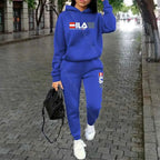Women's Luxury Hoodie & Pants Streetwear Set THRIXINE