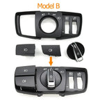 Dashboard Headlamp Headlight Switch Rotary Button Cover Panel Replacement For BMW 1 2 3 4 Series F20 F21 F22 F23 F30 F34 F32 F36