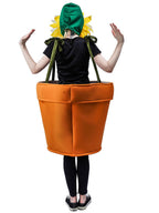 Halloween Flower Pot Costume Sunflower Costume with Headpiece for Adults Kids Cosplay Women Garden Theme Party Sunflower Lootquake LLC