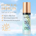 Face Makeup Primer Tri-color Cream Contour Color Isolation Waterproof Makeup Foundation Natural Makeup Base Cream 40g Lootquake LLC