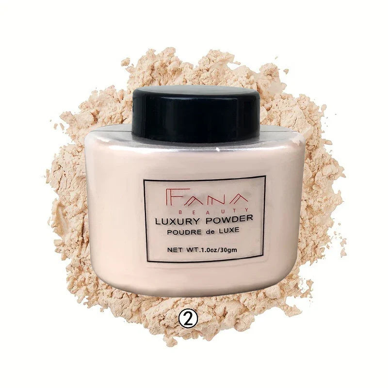 4 Color Luxury Powder for Women Face Foundation Banana Powder Bottle Loose Powder Authentic Oil-Control Beauty Make Up Art Tools Lootquake LLC