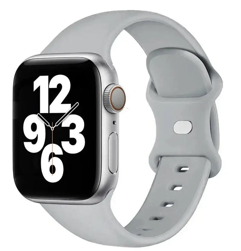 Apple Watch Silicone Band - Soft Waterproof Flexible Strap - SJB-DIAMOND ELITES