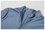 Yoga Jumpsuit Long Sleeved Zipper Rompers THRIXINE