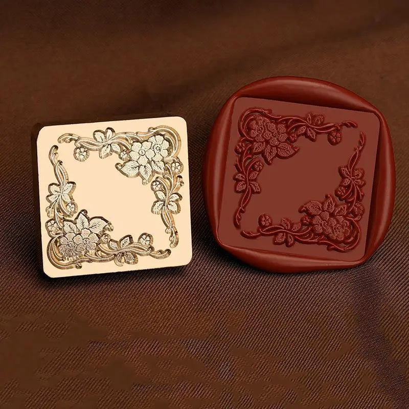 Photo Frame Series Sealing Wax Stamp Head Fire Paint Seal Wax Stamp Heads For DIY Scrapbooking Envelope Wedding Party Invitation Lootquake LLC