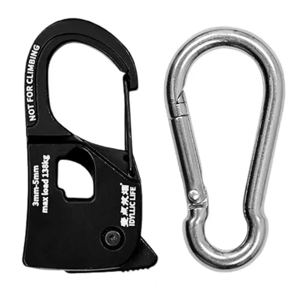 Rope Tensioner Tent Rope Tensioner Camping Tent Cord Adjuster with Strong Load-bearing Capacity Lightweight Portable for Outdoor