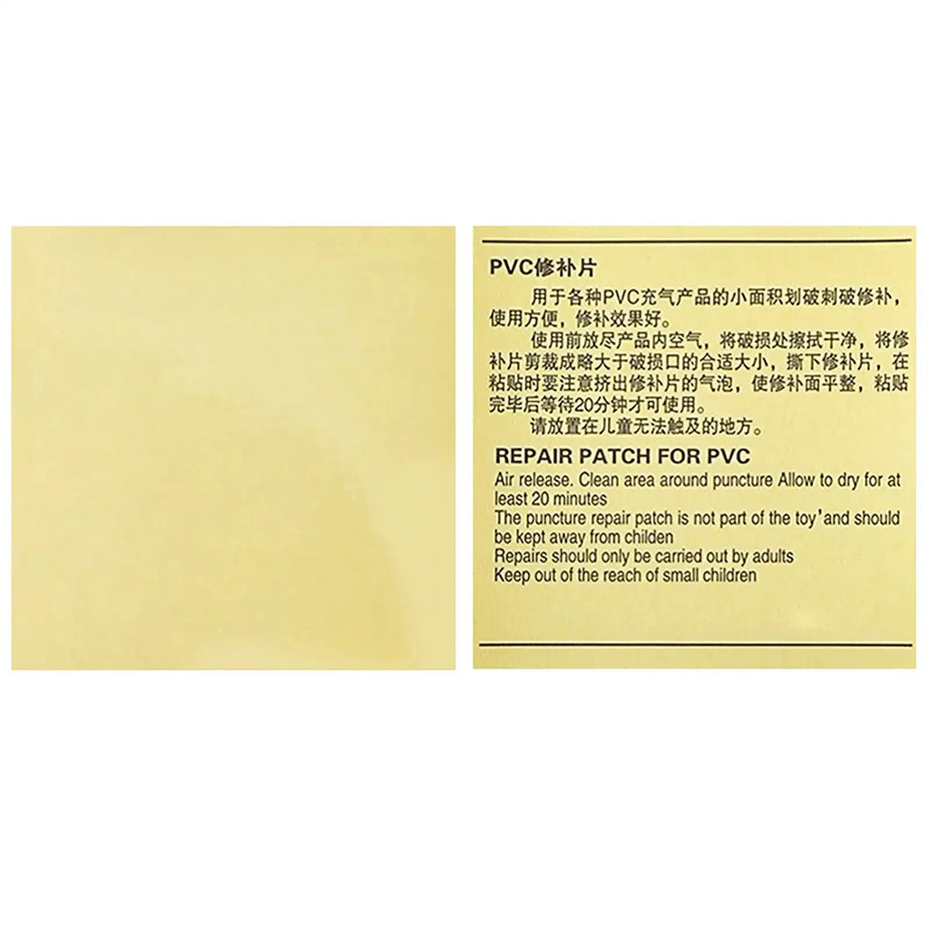 Iatable Pool Patch Repair Kit Air Mattress Patch Waterproof  PVC Repair Hole Patch Sticker Tape For Tent Yoga Ball Kayak