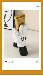 Aesthetic Hand Figurines Worship Money Creative Resin Sculpture Art Hand Statue Luxury Livingroom Decoration Desk Accessories Lootquake LLC