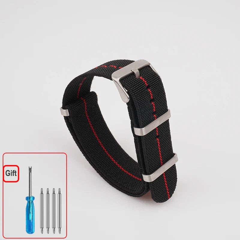 Amazfit Nylon Watch Band NATO Strap Waterproof Washable Elastic
