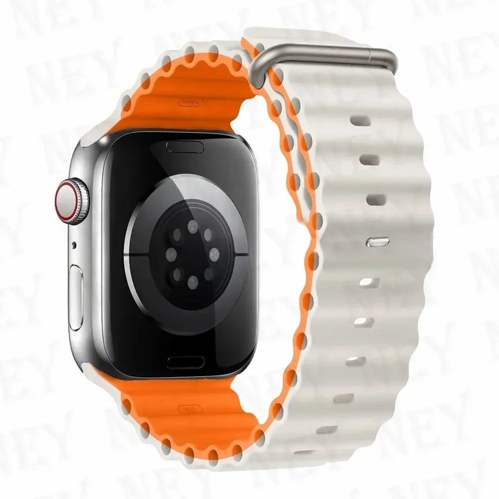 Apple Watch Silicone Strap - Soft Flexible Comfortable Fit - SJB-DIAMOND ELITES