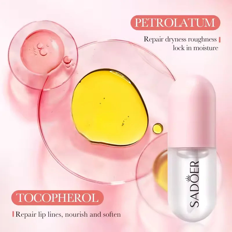 Lip Plumping Essential Oil Instant Sexy Lip Care Nourishing Antiwrinkle Moisturising Ultimate Plumping Lip Gloss Serum Cosmetics Lootquake LLC