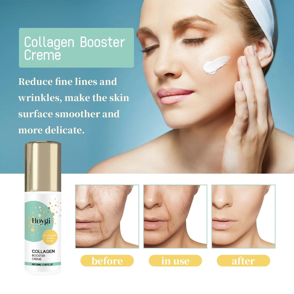 Collagen Peptide Face Lotion 50ml Anti Wrinkle Firms Hydrates Skin Boosts Barrier Niacinamide Moisturizer for Smooth Plump Skin Lootquake LLC