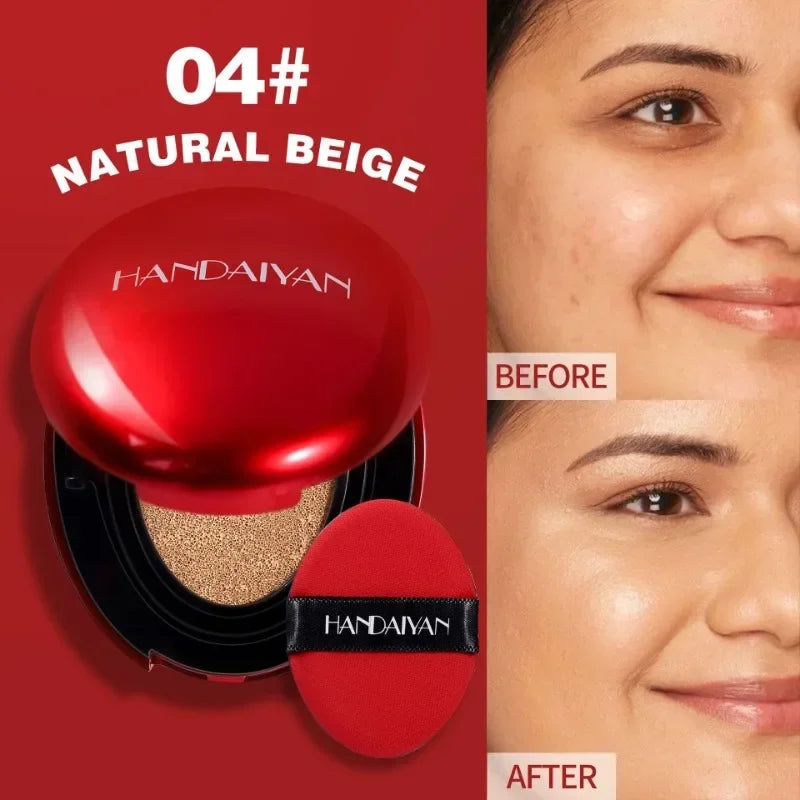 Face Air Cushion Foundation 6 Colors Concealer Foundation Lasting Full Coverage Liquid Foundation Moisturizing BB Cream Makeup Lootquake LLC