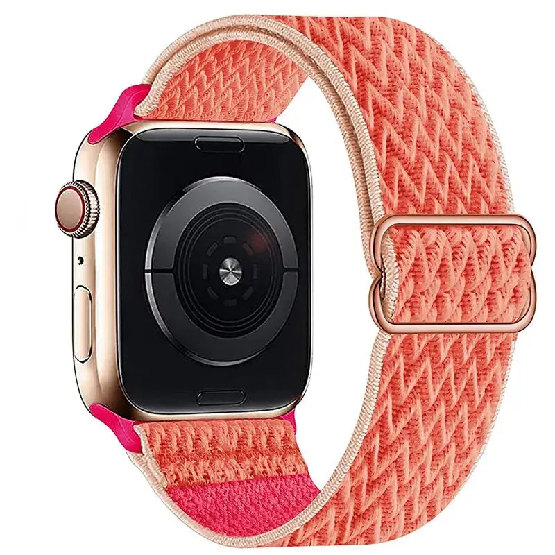 Apple Watch Nylon Band - Stylish, Durable, Elastic Design - SJB-DIAMOND ELITES
