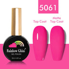 Rainbow Ghini UV LED Glitter Purple Gel Nail Polish 15ml Manicure Art Accessories Nail Glue Supplies for Professionals Varnishes Lootquake LLC