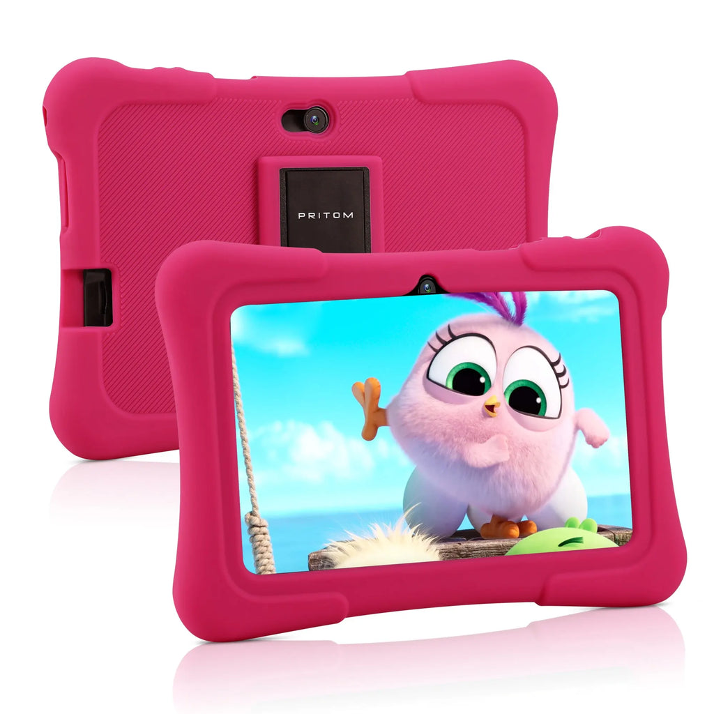 PRITOM 7 Inch Kids Tablet Quad Core Android 10 32GB WiFi Bluetooth Educational Software Installed Lootquake LLC