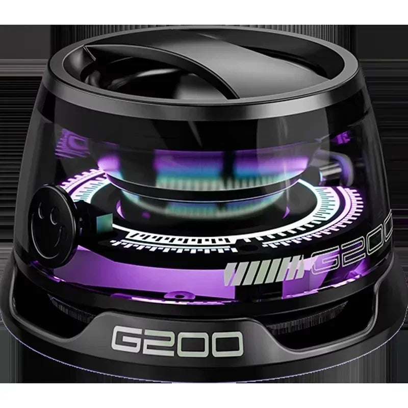 Wireless Bluetooth Speaker with RGB Lights, Stereo Sound & Phone Stand - Portable Mini Travel Speaker for iPhone & Android Lootquake LLC