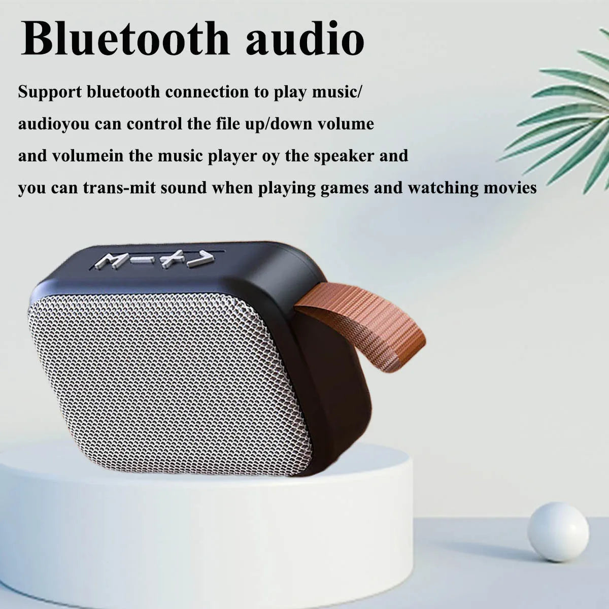 Portable Speakers Outdoor Bluetooth 5.0 Mini Oxford Loudspeaker Wireless Column 3D Stereo Music Player Surround Hifi sound Box Lootquake LLC