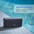 DOSS Wireless Bluetooth Speaker SoundBox BT 5.0 Touch Control Portable Music Sound Box 12W Stereo Sound IPX5 Waterproof Speakers Lootquake LLC