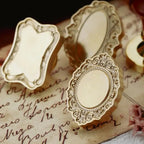 Photo Frame Series Sealing Wax Stamp Head Fire Paint Seal Wax Stamp Heads For DIY Scrapbooking Envelope Wedding Party Invitation Lootquake LLC