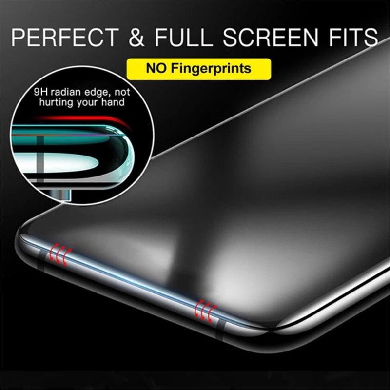 2PCS No Fingerprints for IPhone 13 12 11 Pro Max X XR XS SE Matte Ceramics Film for IPhone 12 13 Mini 6 6s 7 8 Plus Screen Protectors Stevvex