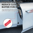 1/4pcs Car Door Shock Absorber Universal Car Door Buckle Soundproof Deadener Damper Cushion Anti-Vibration Buffer Pad 2026 New