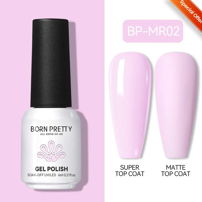 BORN PRETTY 10ml Reflective Glitter Gel Nail Polish Carat Mirage Sparkling Color Shine UV LED Soak Off Semi-Permanant Varnish Lootquake LLC