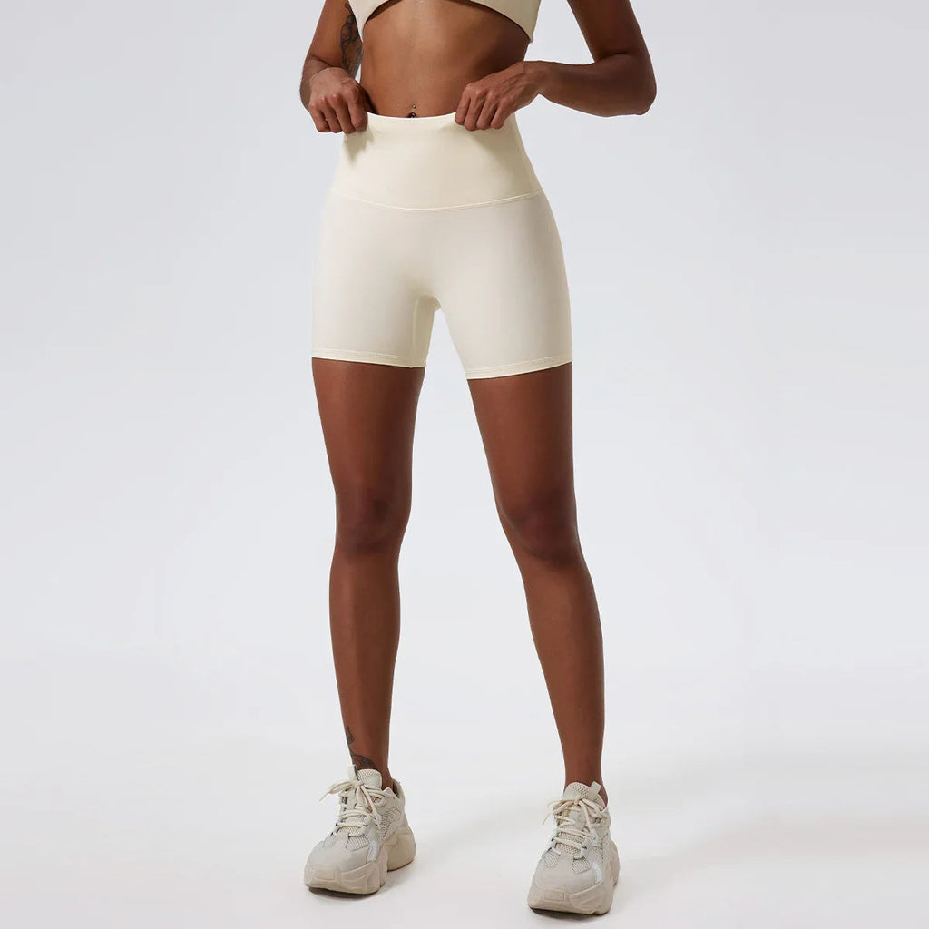 Ultra Comfort High-Waist Yoga Shorts THRIXINE